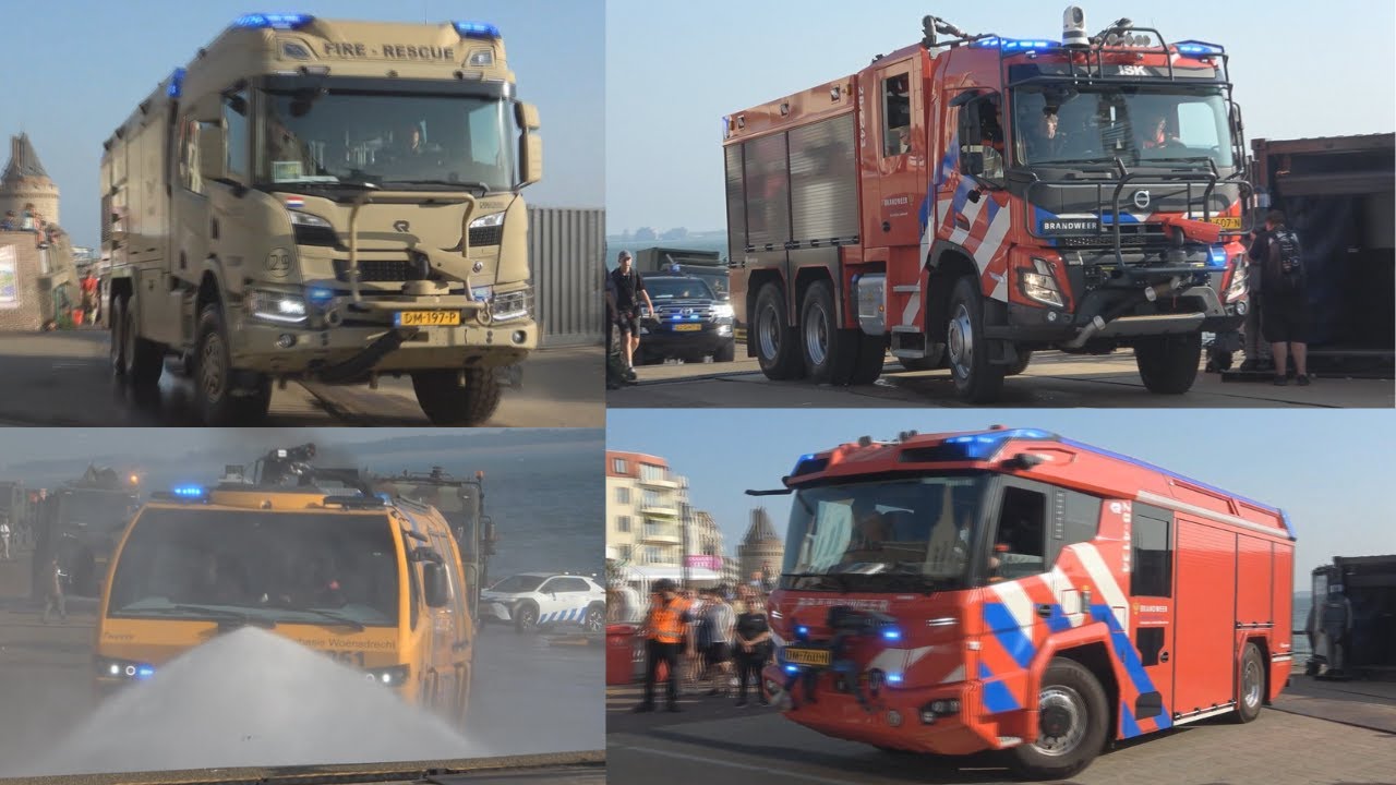 [ Rescue Zeeland 2025] Verschillende Hulpdiensten vertrekken met spoed vanaf Rescue in Vlissingen