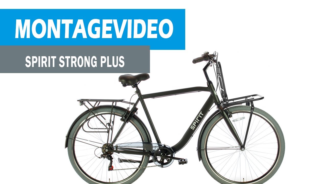Spirit Strong Plus herenfiets - Montage Video