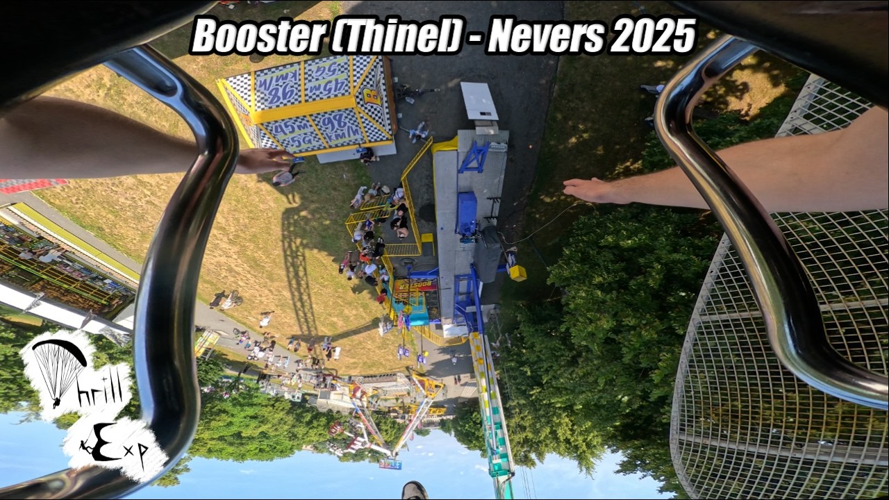 4K - Booster (Thinel) - Fête foraine de Nevers 2025 | Onride