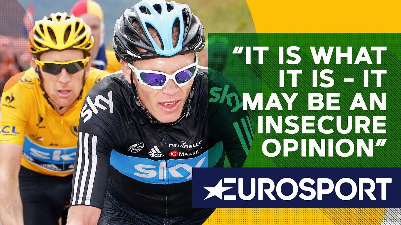 Bradley Wiggins Reacts to Chris Froome's 