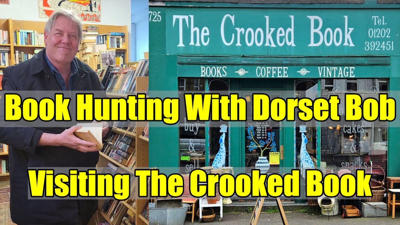 BOOK Hunting With DORSET Bob - Visiting The Crooked Book In Boscombe - Excellent SF
