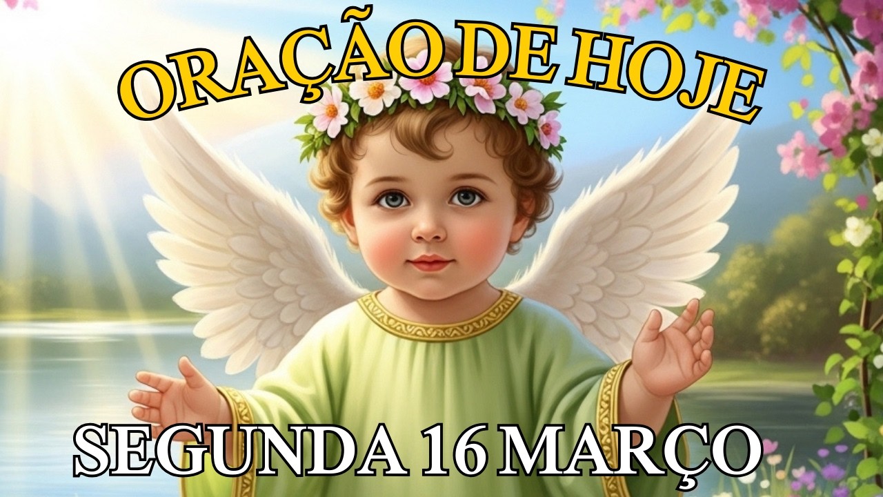 ORAÇÃO DA SEGUNDA-FEIRA | ANJO DA GUARDA, DÁ-ME FORÇA PARA ESTA SEMANA QUE COMEÇA