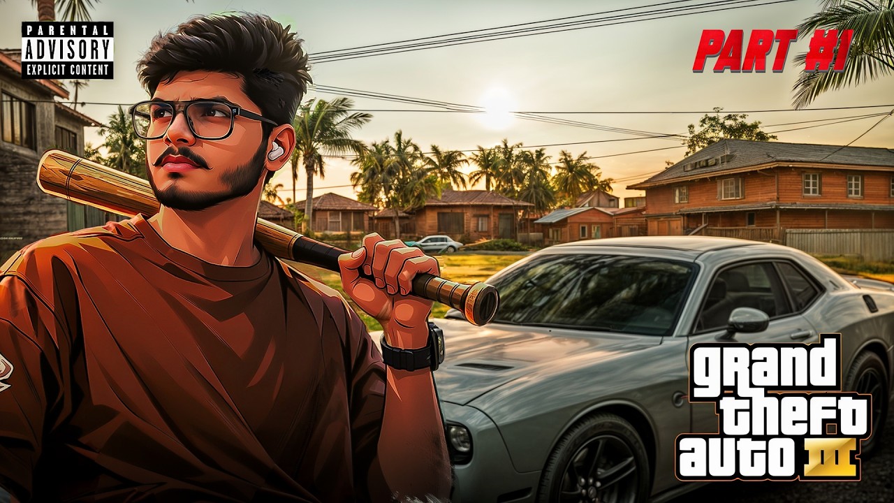 GTA 3 Gameplay Series Part 1 | First Time Playing GTA III 🔥 Hindi