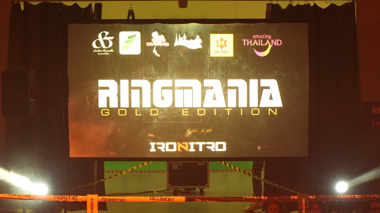 RINGMANIA Gold Edition 2024 Maincard Marco Rocca vs Alessandro Mellone