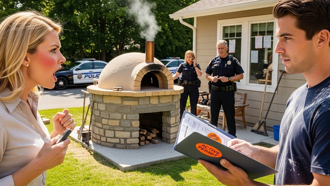HOA Called Police When I Built My Outdoor Bread Oven, Building Department Approved the Masonry Work