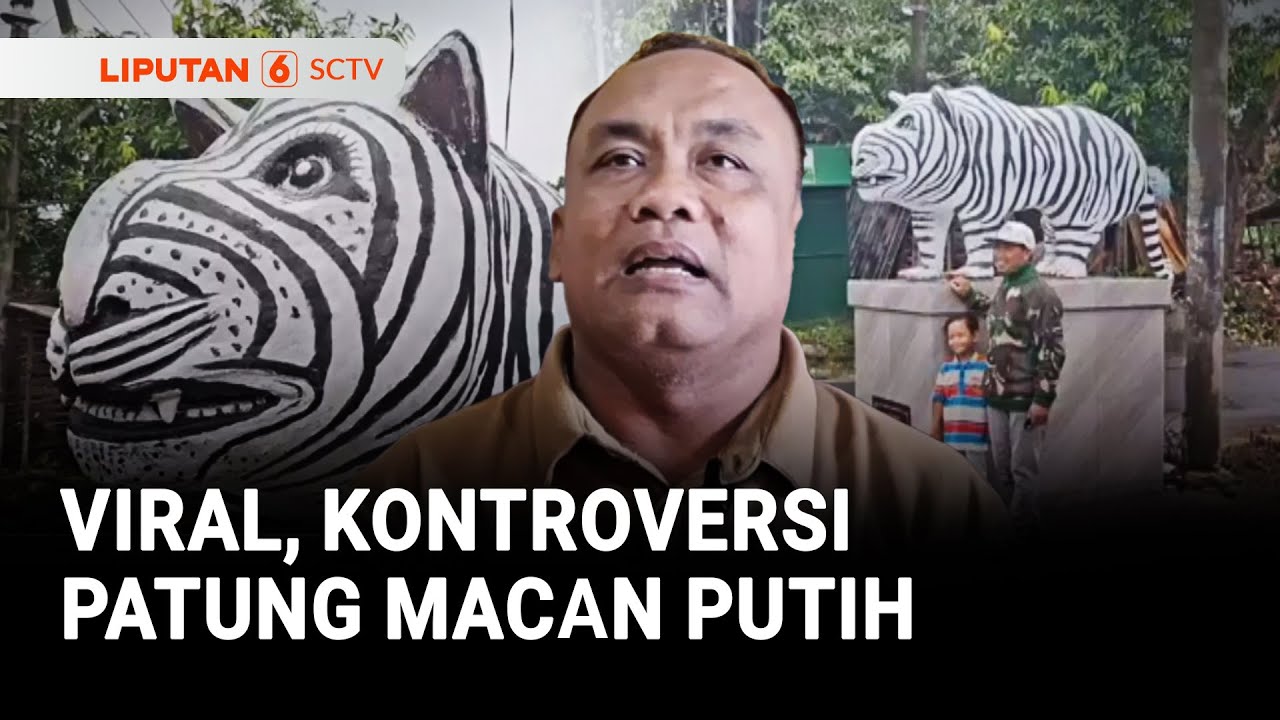 Viral, Kontroversi Patung Macan Putih | Liputan 6