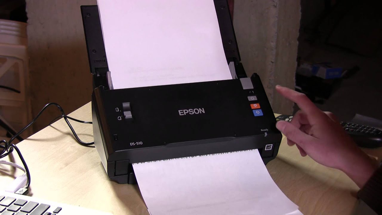 Epson DS-510 Workforce Document Scanner - Compared to Fujitsu Scansnap ix500
