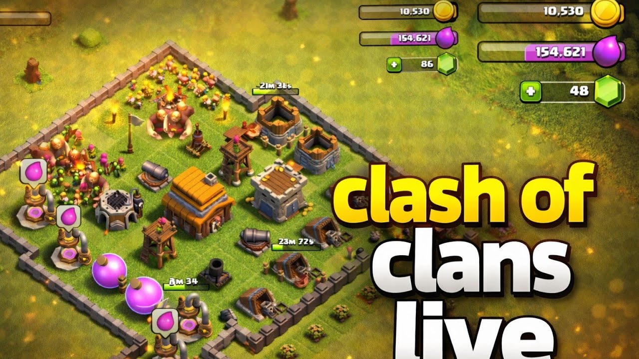clash of clans live | ClownsChief |