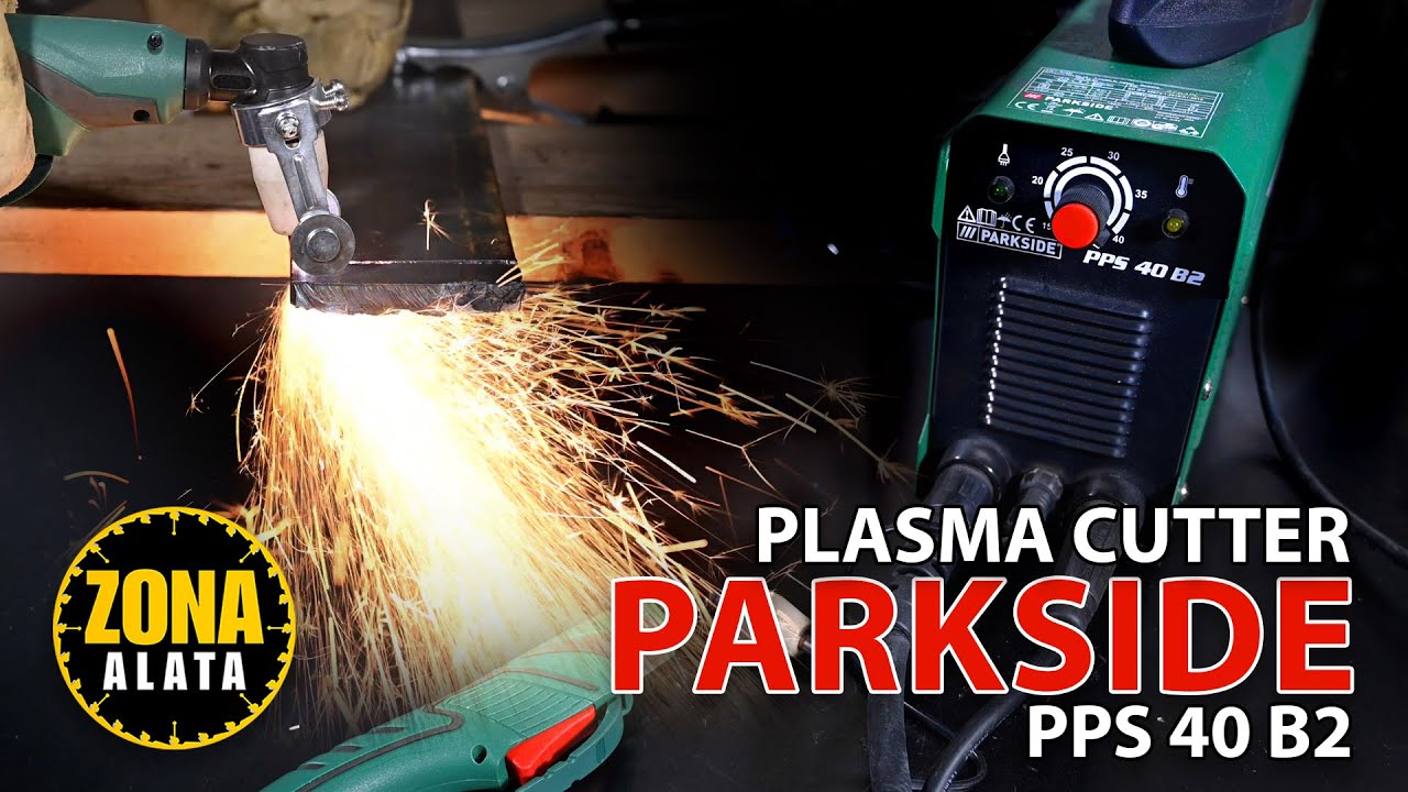 Parkside PPS 40 B2 Plazma za Sečenje metala - Recenzija Test 4K - Plazma Sekač / Plasma Cutter 40A