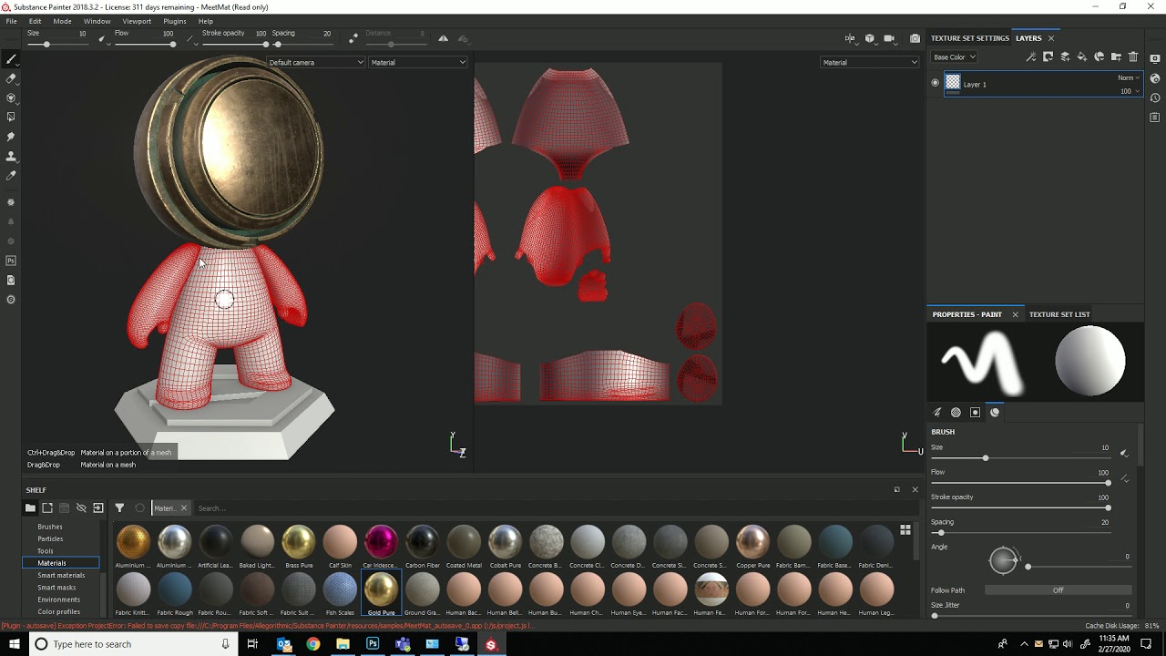Substance Painter Smart Materials and Smart Masks