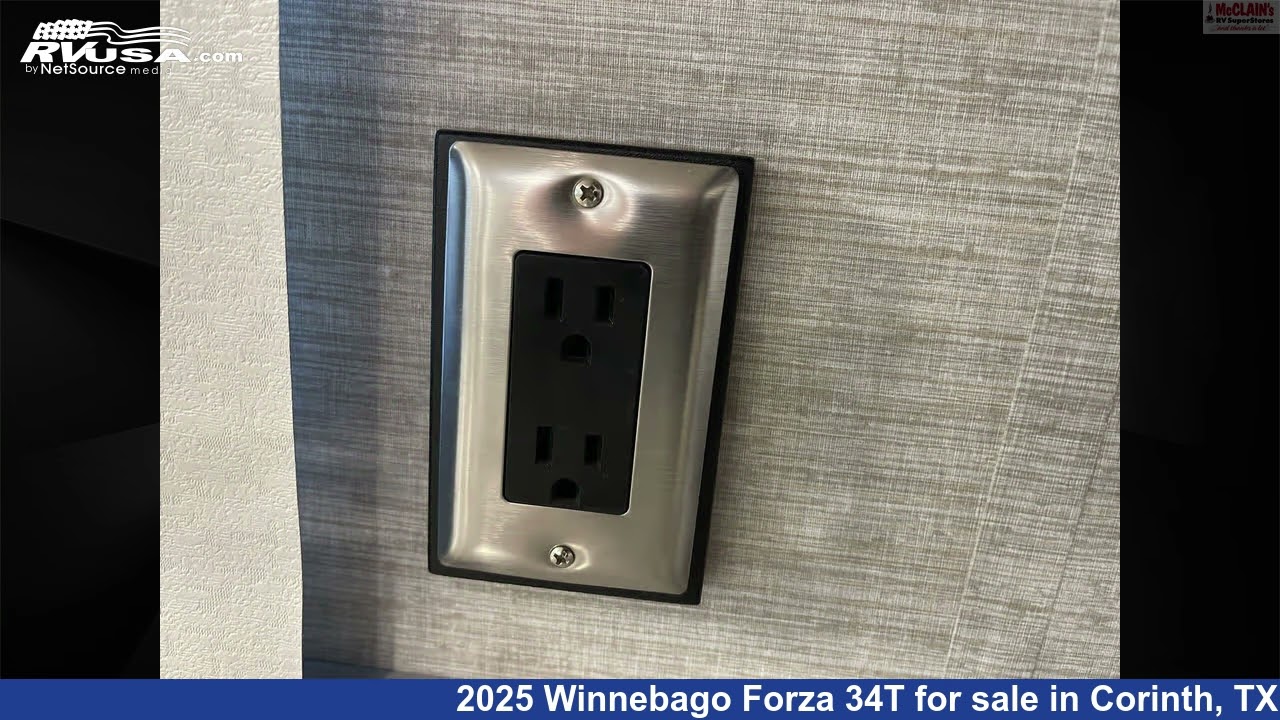 Magnificent 2025 Winnebago Forza 34T Class A RV For Sale in Corinth, TX | RVUSA.com