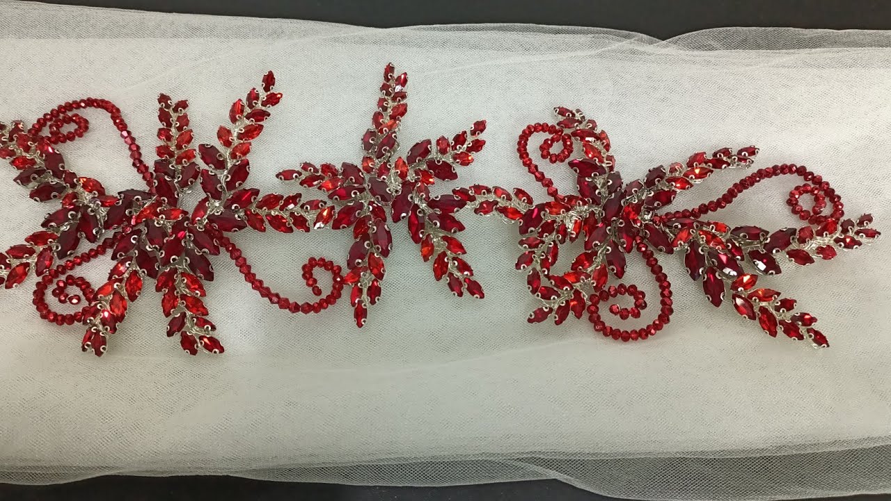 Swarovski taşlı gelin tacı -Kına tacı yapımı