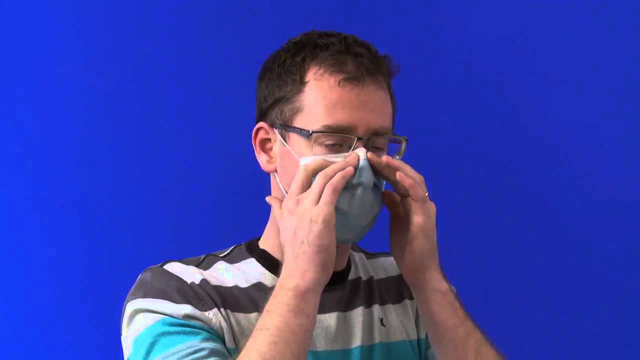 How to put on a mask