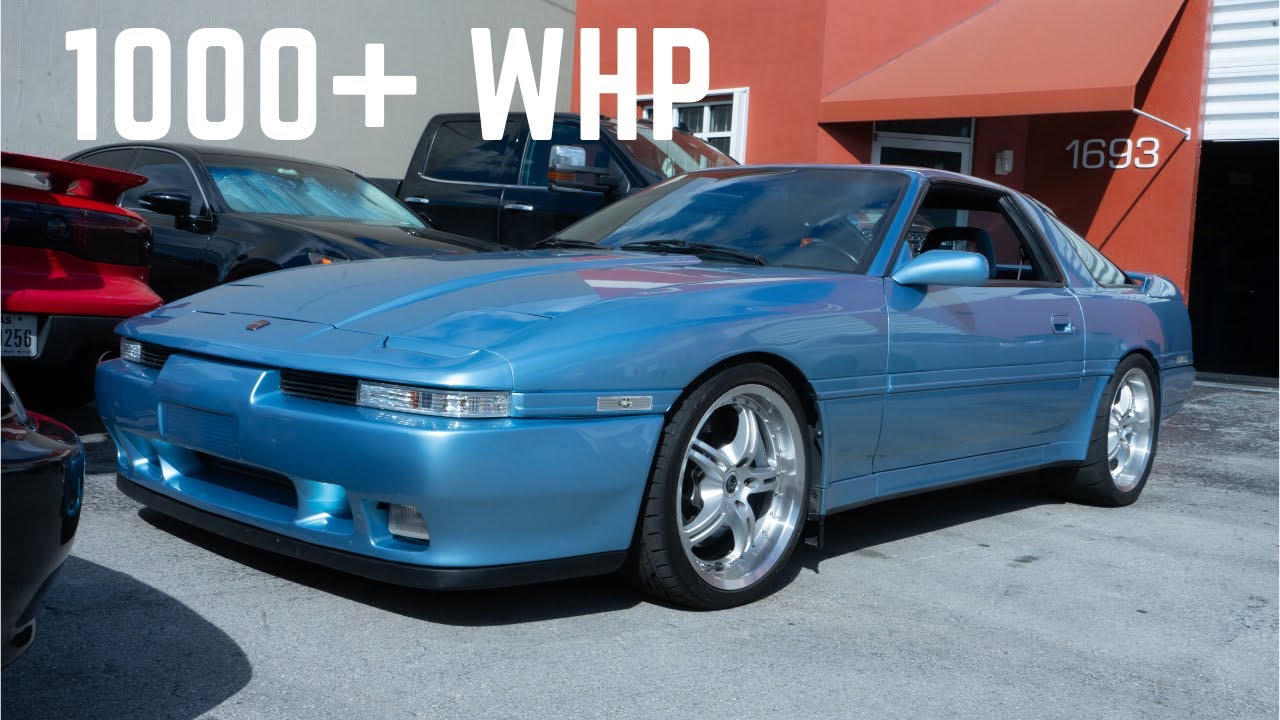 TOYOTA SUPRA MAKES OVER 1000 WHP ON THE DYNO: 1.5JZ JetBlue Supra