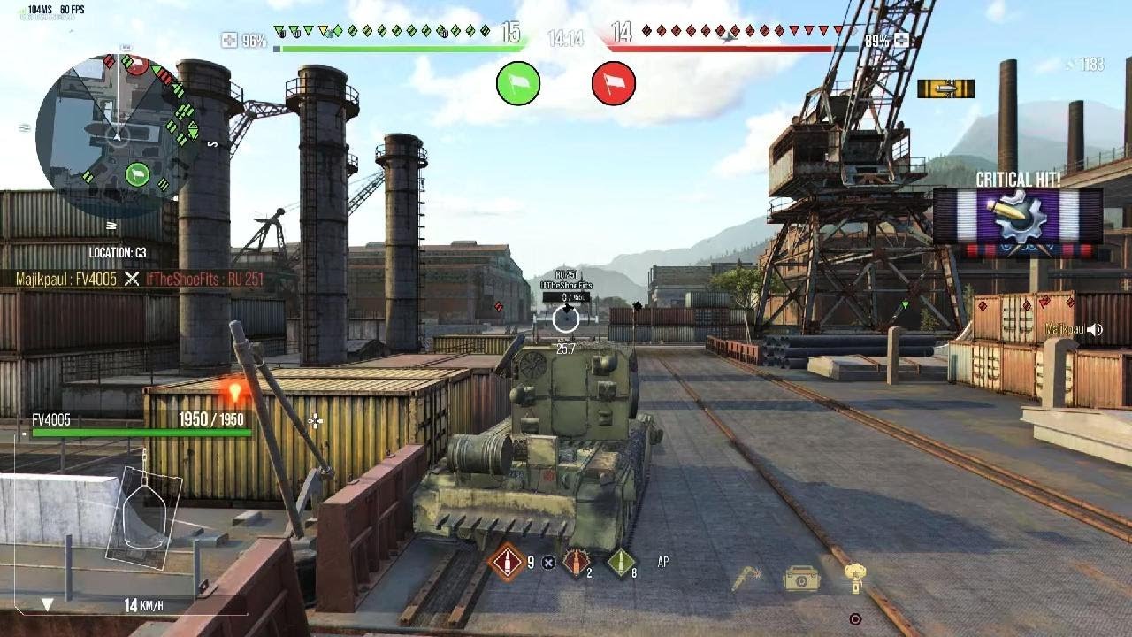 World of Tanks FV4005 MVP Back To A Real Tank