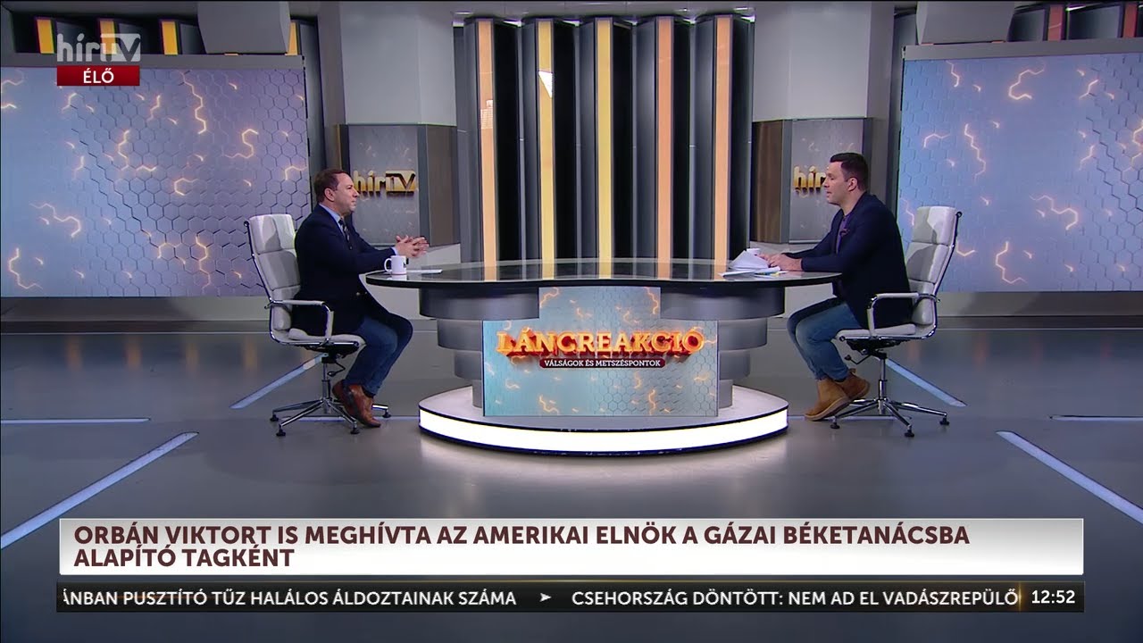 Láncreakció - Grönland az USA területe – alapítva: 2026 - HírTV