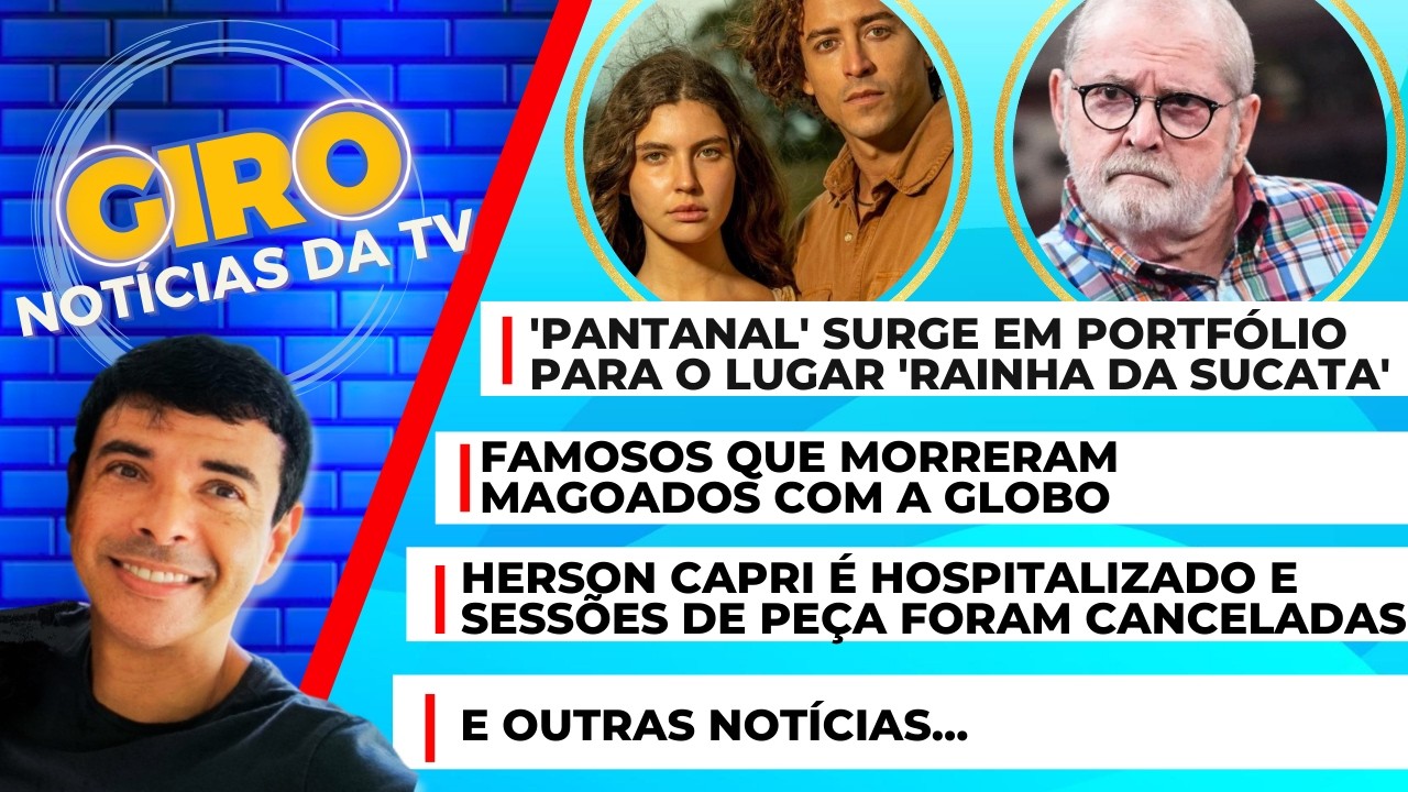 Novela 'Pantanal' surge em portfólio para suceder 'Rainha da Sucata' + LOST foi um divisor de águas