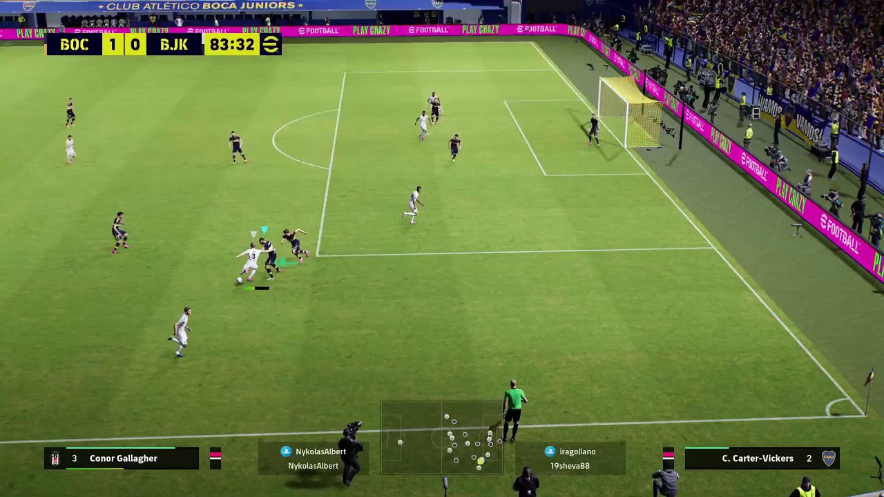 Vgl 26 Campionato Paradiso 16' giornata  Boca Juniors - Besiktas