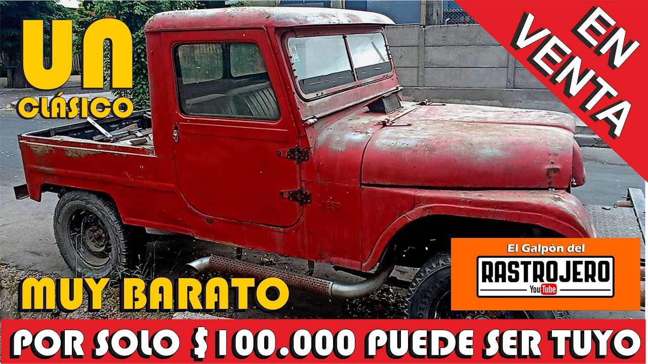 JEEP IKA PICKUP IDEAL PARA TU PROYECTO MUY BARATO