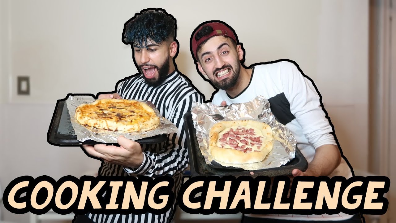 COOKING CHALLENGE Slim Vs Adam | PIZZA EDITION
