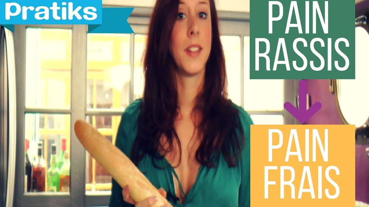 Comment transformer du pain rassis en pain frais - Les astuces de Léa