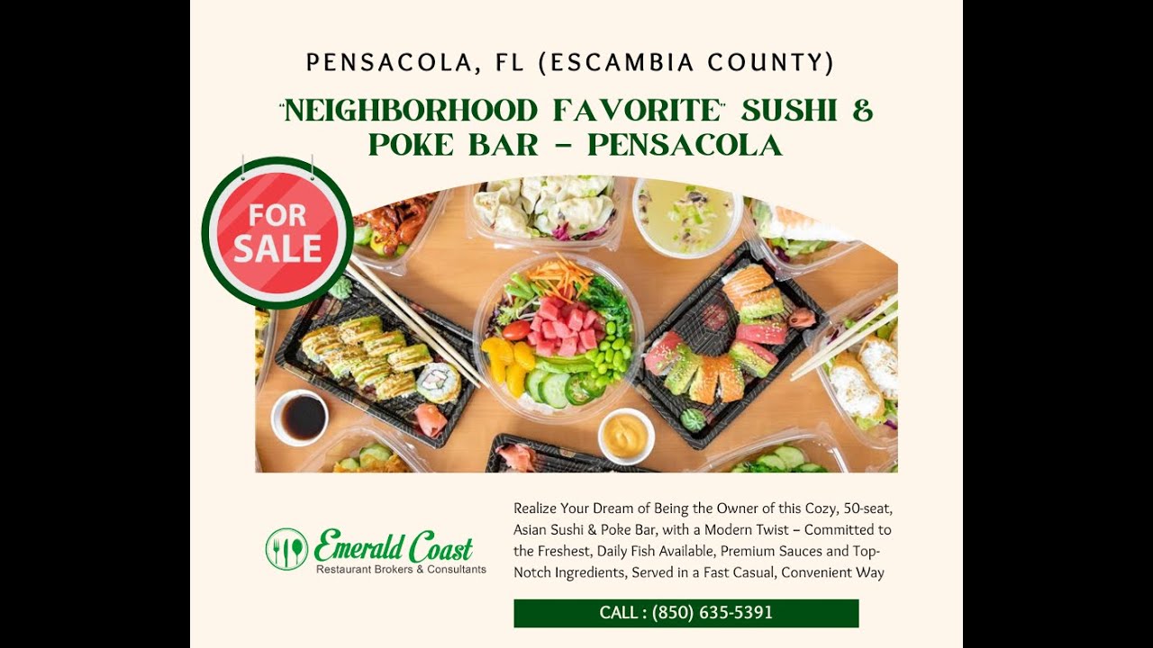 &ldquo;Neighborhood Favorite&rdquo; Sushi & Poke Bar &ndash; Pensacola