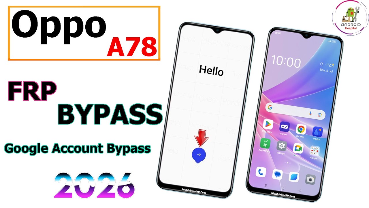 All OPPO Frp Bypass || Android 15 || Oppo google account lock Remove || Frp Bypass |New Update 2026