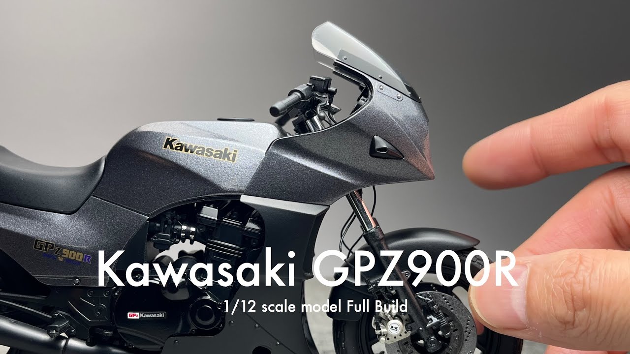 Kawasaki GPZ900R（A1）1984【ハセガワ 1/12】プラモデル製作 Scale Model