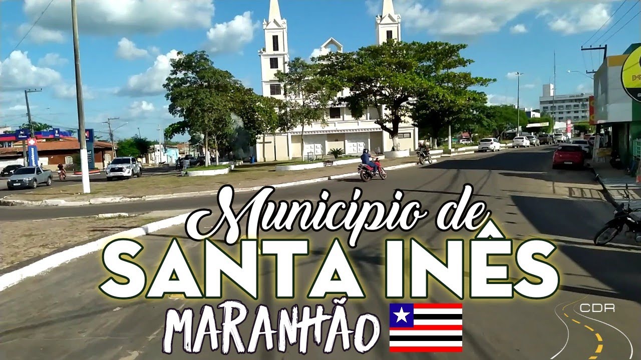 Conheçam o Município de SANTA INÊS no Maranhão, Principais Ruas e Avenidas do Centro.