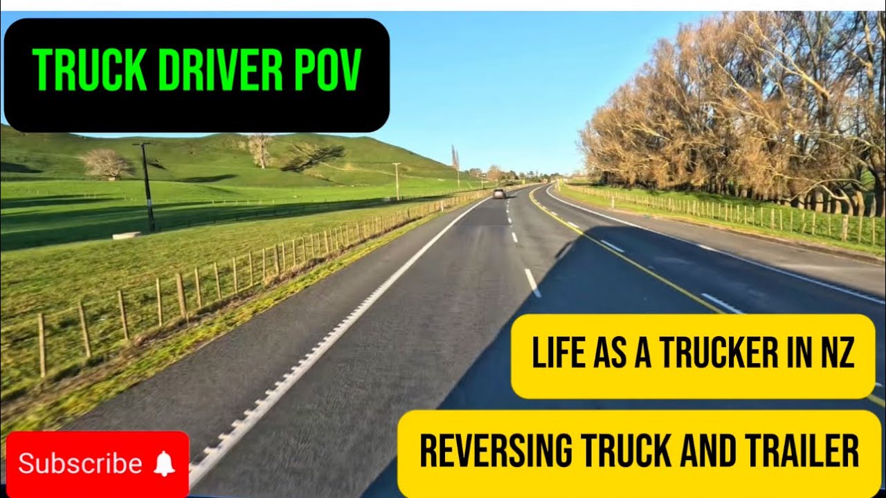 New Zealand Truck Driver POV | Daily Life on the Road