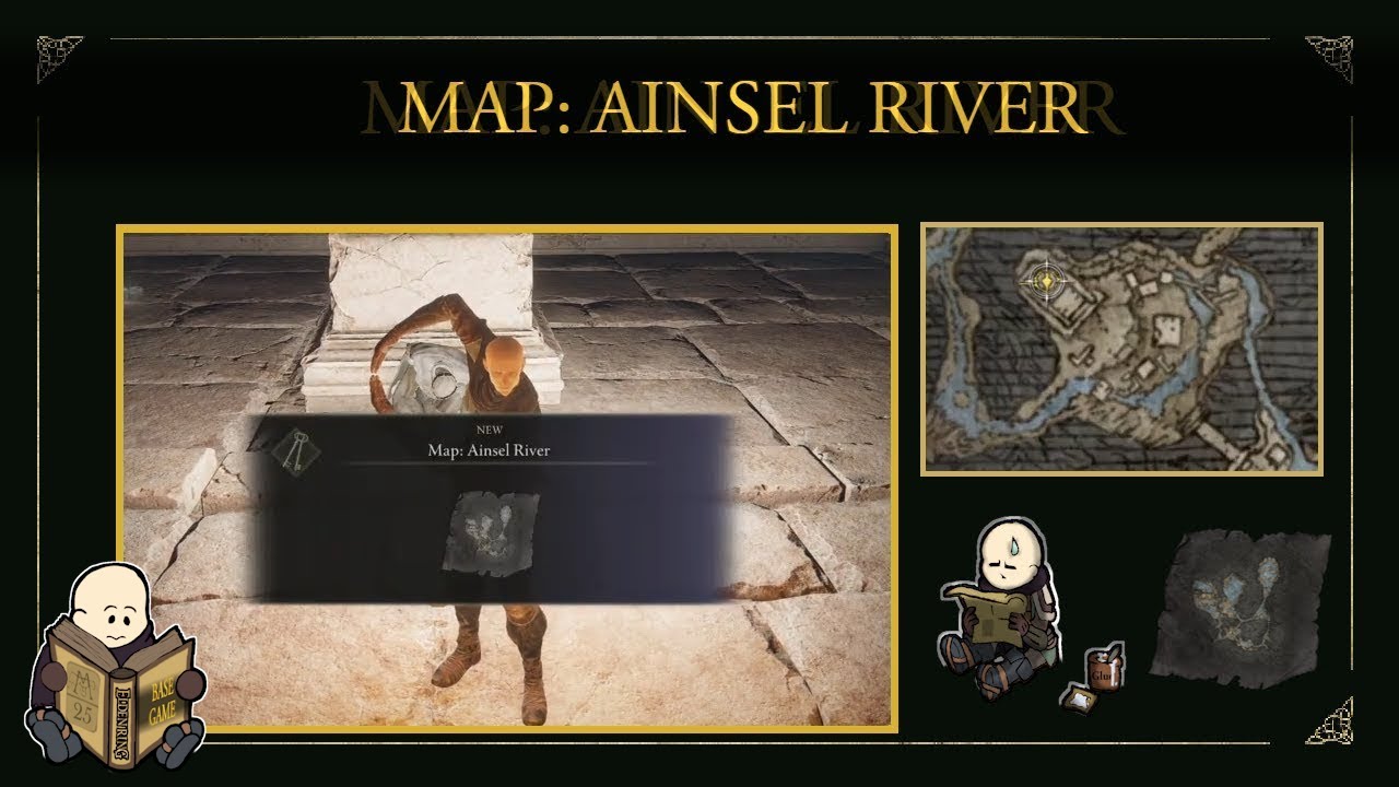 ELDEN RING&trade; Map: Ainsel River location