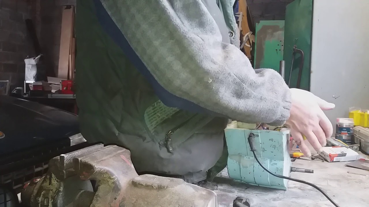 Szlifierka Elna SZ 120 125  naprawa część 2 Elna SZ 120 125 grinder restoration part 2