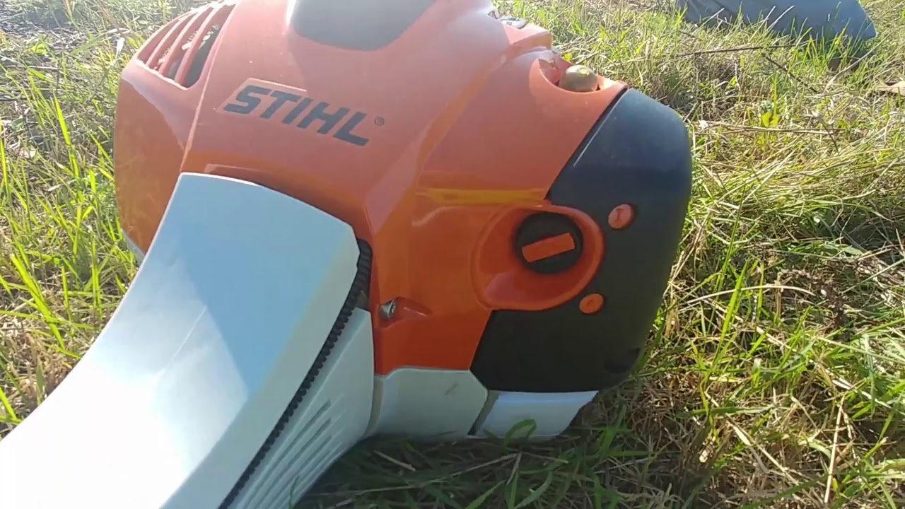 Pierwsze uruchomienie kosy spalinowej Stihl FS 490 C 3,3 KM