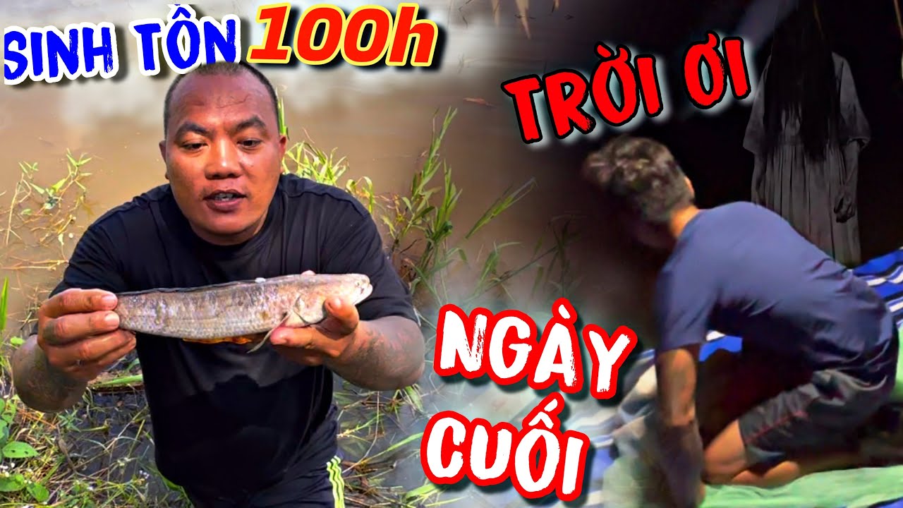 Đêm Sinh Tồn Bất Ổn Cuối Cùng | THỬ THÁCH SINH TỒN KHẮC NGHIỆT 100h Giữa Đồng Survival | Thánh Xàm