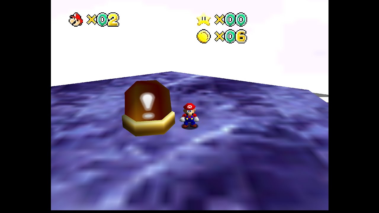 Super Mario 64 B3313 v0.7 - How to Reach Wing Cap Red Switch