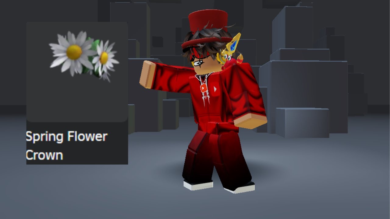 *FREE ITEM* HURRY GET SPRING FLOWER CROWN ON ROBLOX END IN MAY 6