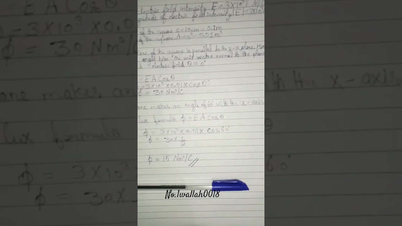 Class 12 physics⭕N C E R T sol. ch 1 Question 1.15 