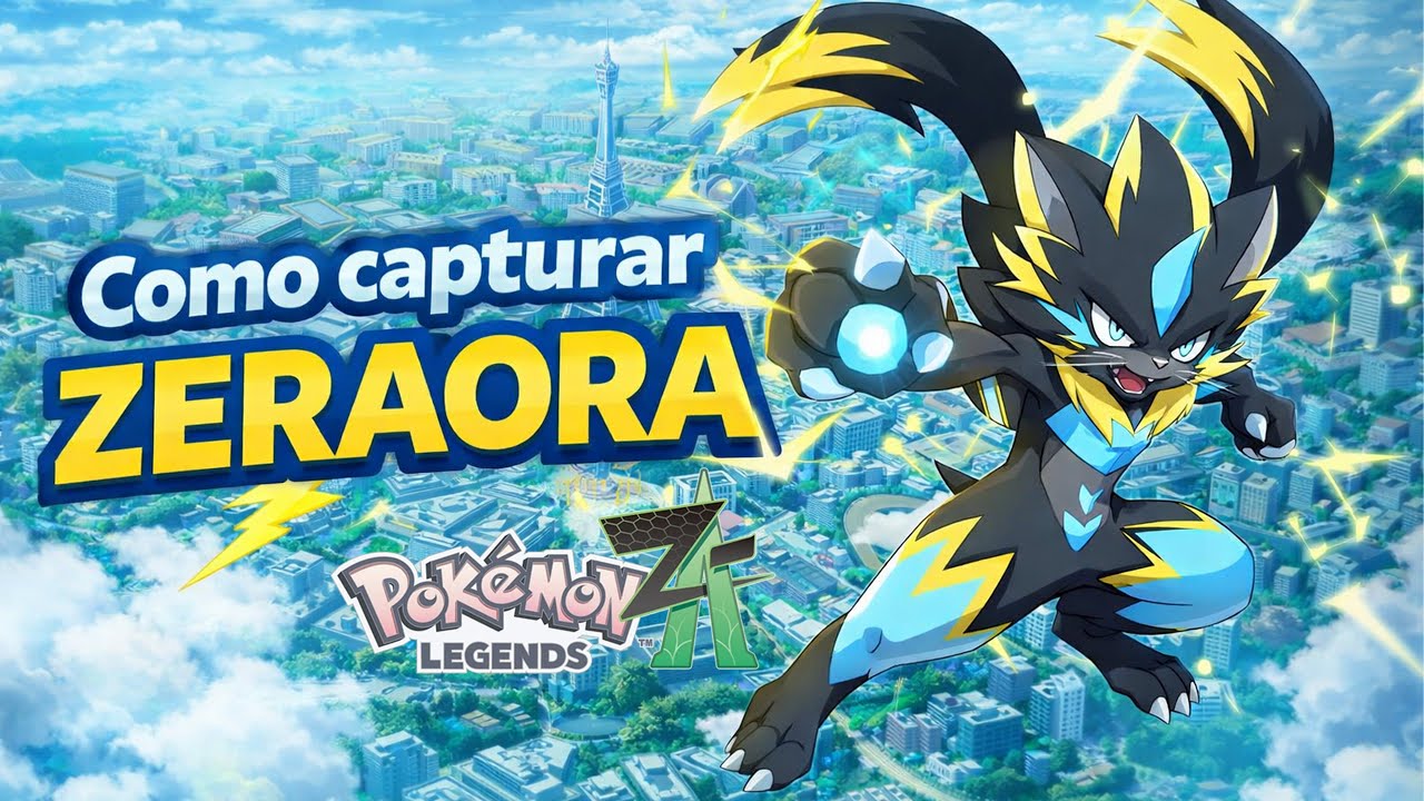 Guia Definitivo: Como enfrentar e capturar ZERAORA em Pokémon Legends Z-A