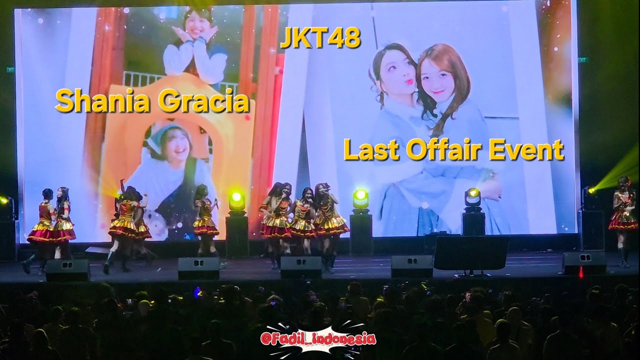 JKT48 - Sampai Jumpa Lagi - 24 12 2025 - Shania Gracia Last Offair Event - Jakcloth Year & Sale