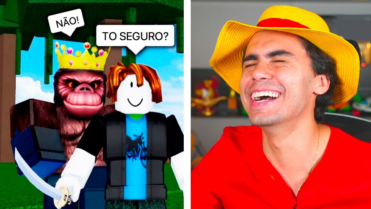 Tente não rir com Shorts Bizarros de Blox Fruits