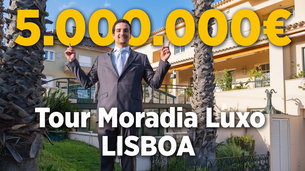 O Interior De Uma MANSÃO De 5.000.000€ Em Lisboa!?