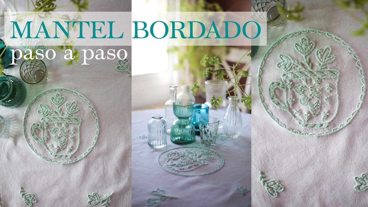 MANTEL BORDADO
