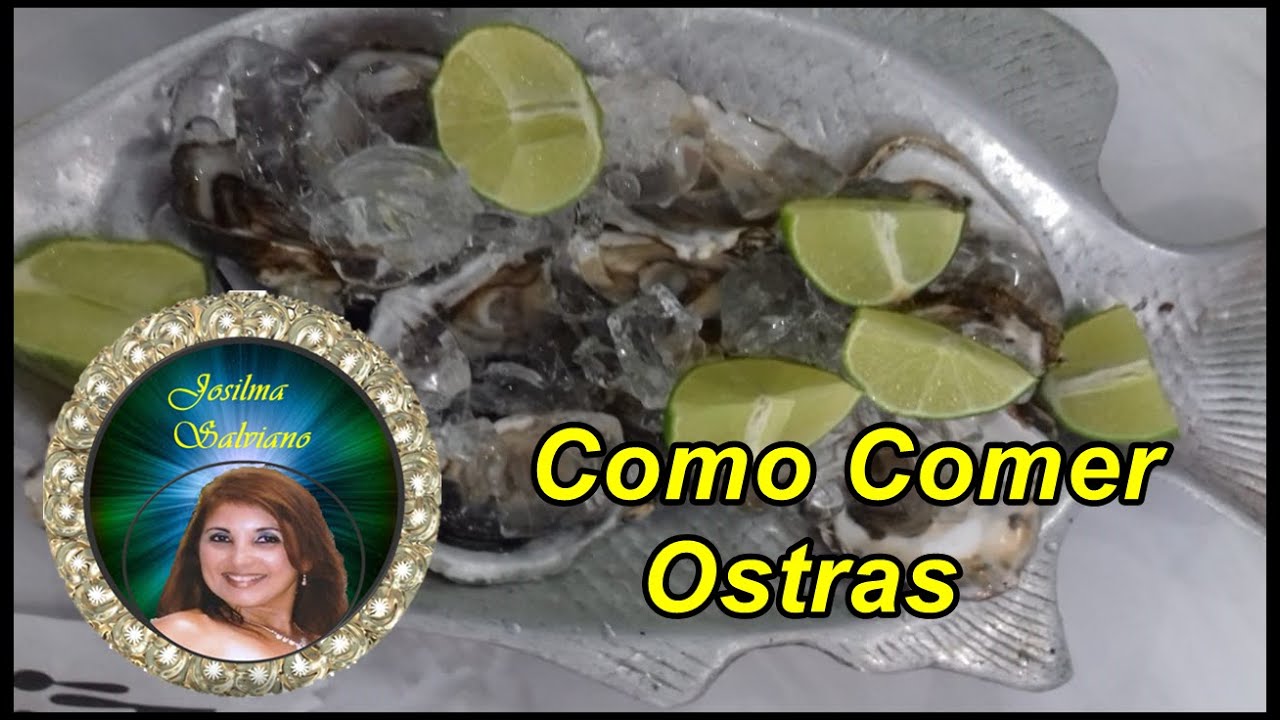 Como Comer Ostras - Afrodis&iacute;aco