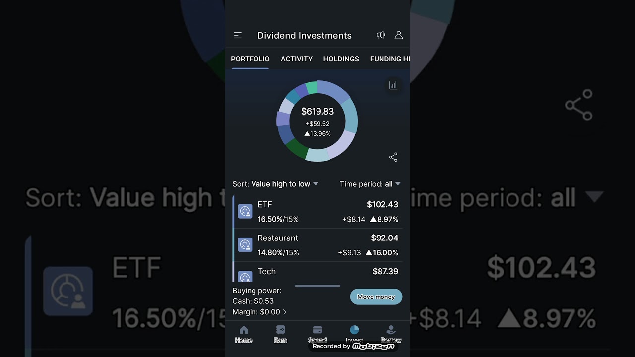 M1 Finance Dividend Portfolio Daily Update #Part 180