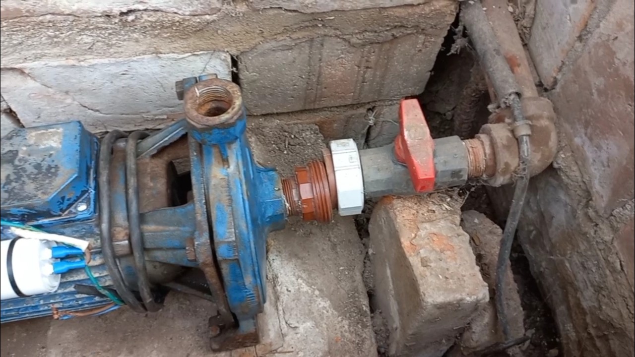 REINSTALACION DE BOMBA PARA RIEGO