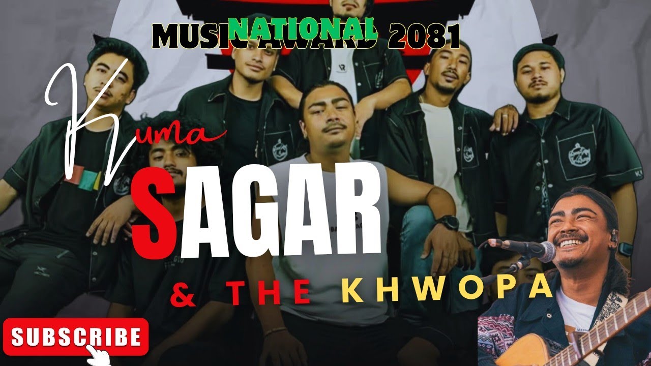 Kuma Sagar  New Performance || National Music award 2081 || Kumar Sagar & The Khwopa 
