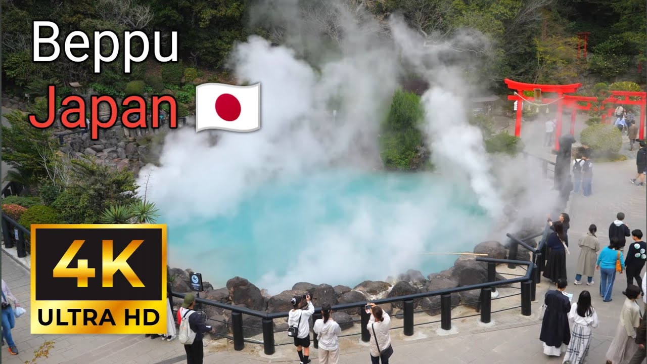 Beppu: The City of Steam | Japan | 4K