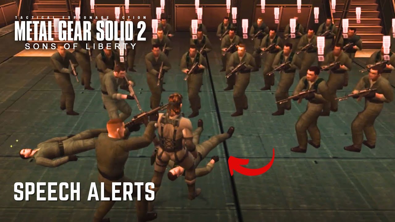 Messing with the Marines - Metal Gear Solid Master Collection (MGS2)