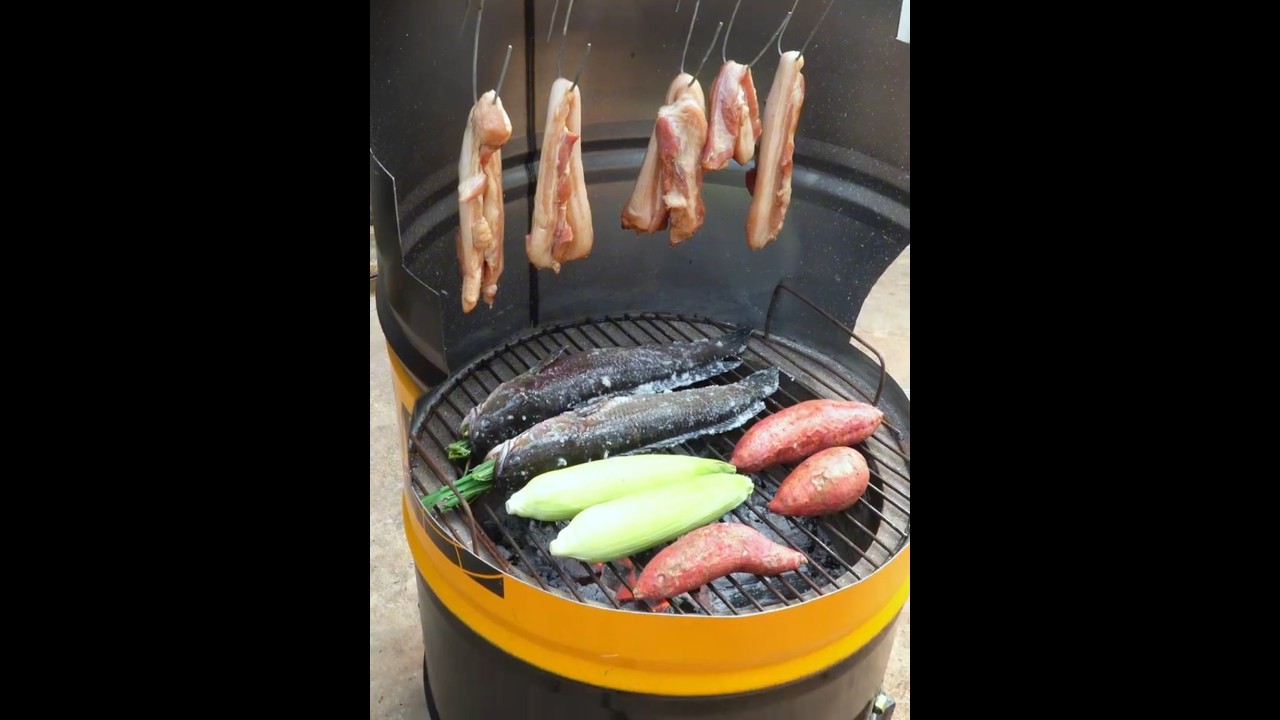 From Trash To Treasure! Transform Old Oil Barrel To Multi-Functional Stove! #crafts #diy #cooking