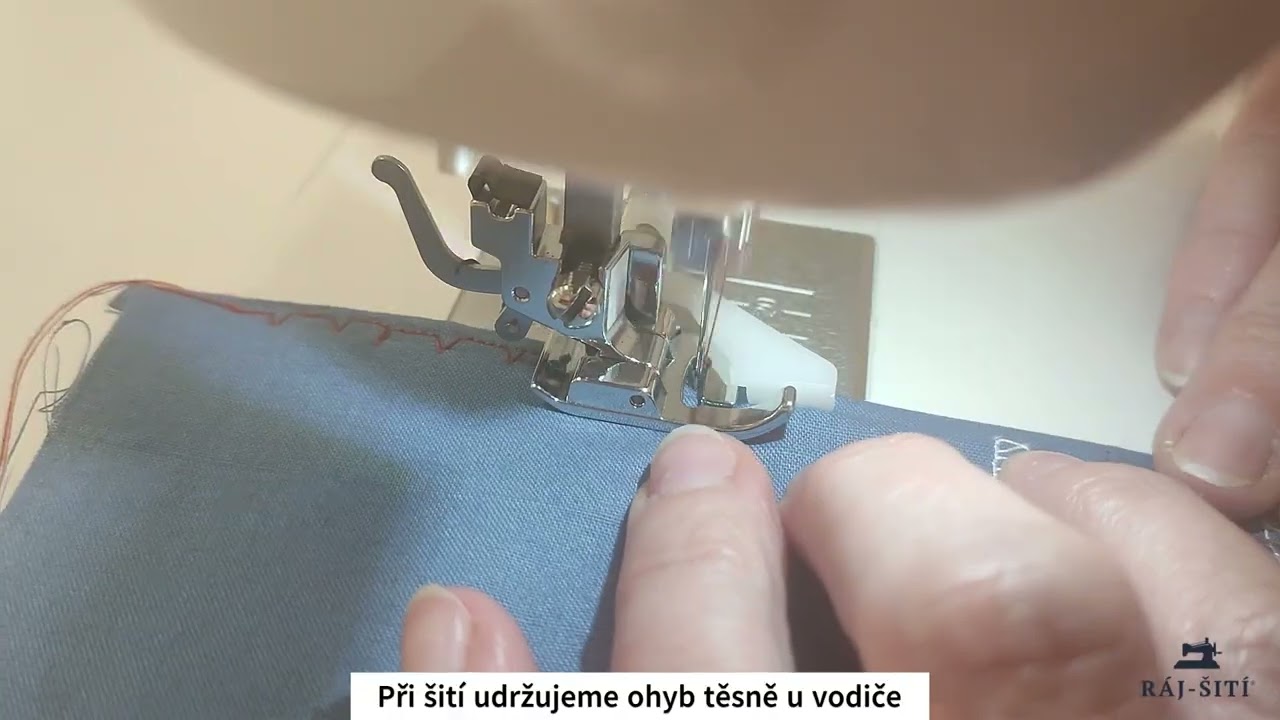 Patka pro šití slepého stehu